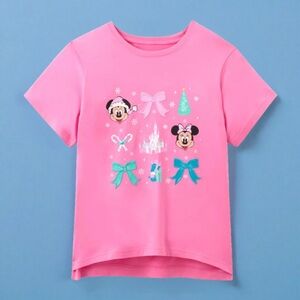 Disney Parks Mickey and Minnie Mouse Holiday T-Shirt
